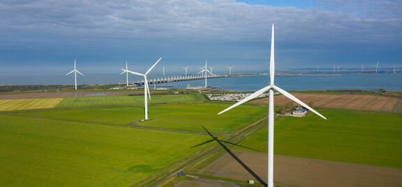 Energiegewinnung aus Windkraft ist nachhaltig.